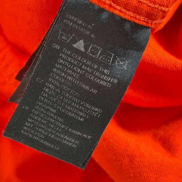 H&M L.O.G.G. Mens Regular Fit Red Long Sleeve Button-Down Shirt Size Medium New - Picture 4 of 8